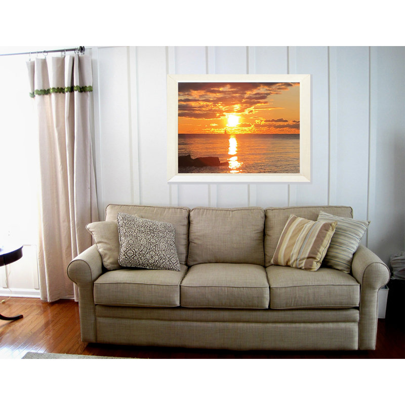 Rayons réfléchissants - photographie, Pas de tapis, Papier encadré blanc, H 26,5 po x l 34,5 po x P 1,25 po