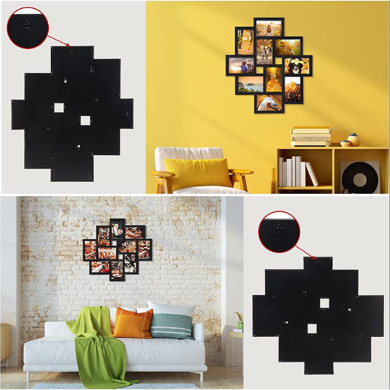 Black Picture Frame - Set of 2