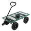(Chariot de chariot à roues solide vert)-121650152
