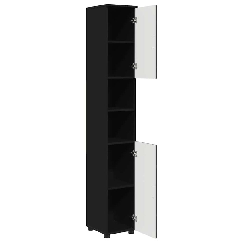 Wall Mounted Required Bathroom Cabinet, Black