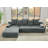 Tavian Modern Minimalist Compression Upholstered Boneless Modular Sectional Sofa with Flexible Configuration-1519369621