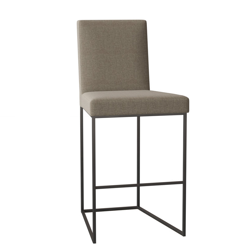 Ian 30" Bar Stool, Bronze, Linen (3155 72)