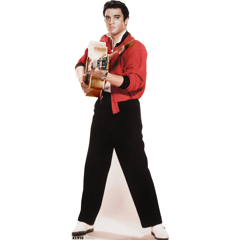 Elvis Presley Life-Size Red Jacket Cardboard Standup