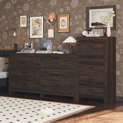 Bedroom Set With Tall Chest And Dresser by Ebern Designs