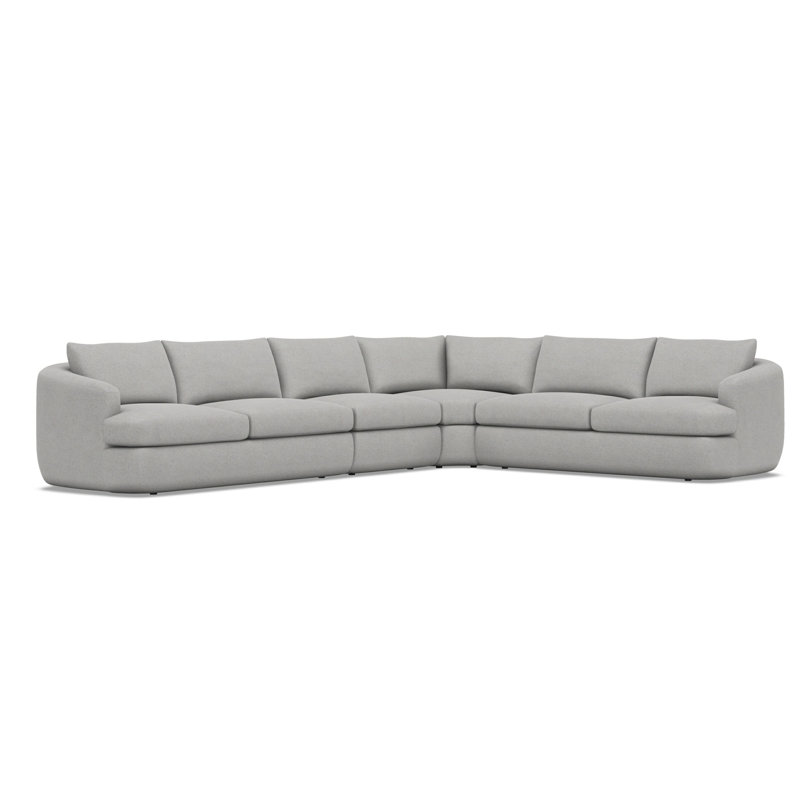 Jules Fabric 4 Pc Sectional, 1583-010