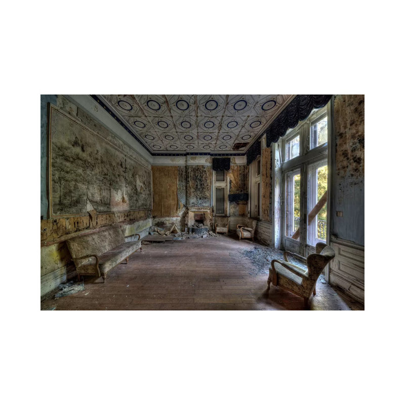Hotel Rouge III by Ivo Sneeuw - Wrapped Canvas Print, 66.04 cm H x 45.72 cm W x 1.91 cm D
