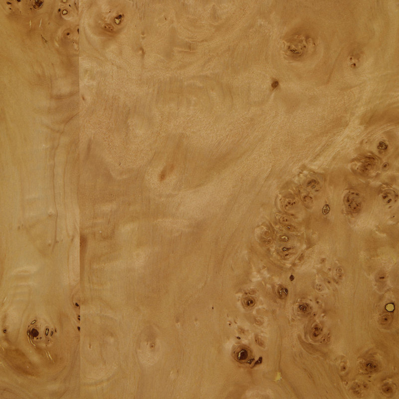 Mullins 6 Drawer Dresser-Natural Mappa Burl