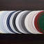 Pearls Vinyl Round Placemats-153965871