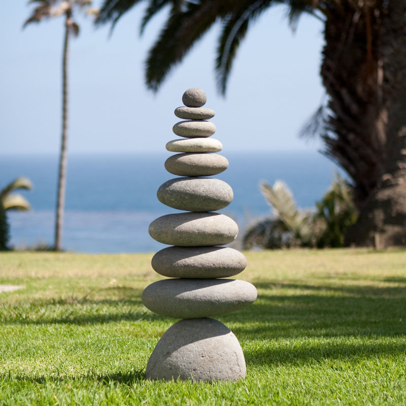 Balham Weather Resistant Stone Abstract Garden Stone
