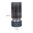 Aurian Glass;Steel Table Vase-434678926