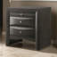 Table de chevet 2 tiroirs Tyshanna