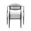 Chaises d'appoint confortables avec structure en fer, design moderne Mid-Century, idéales pour la maison
