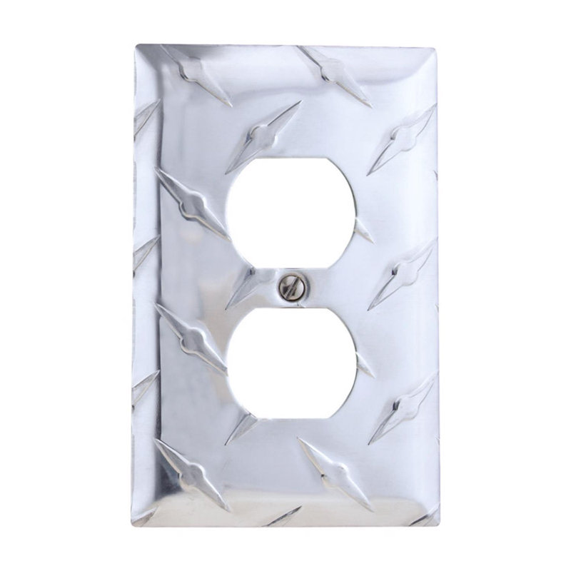 Plaque murale en métal 1 lot Amerelle Diamond Magnesium