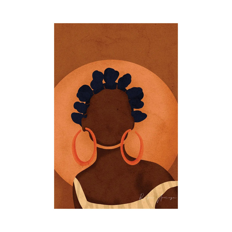 «Mendiana» par Reyna Noriega, impression sur toile tendue, H 26 po x l 18 po x 1,5 po