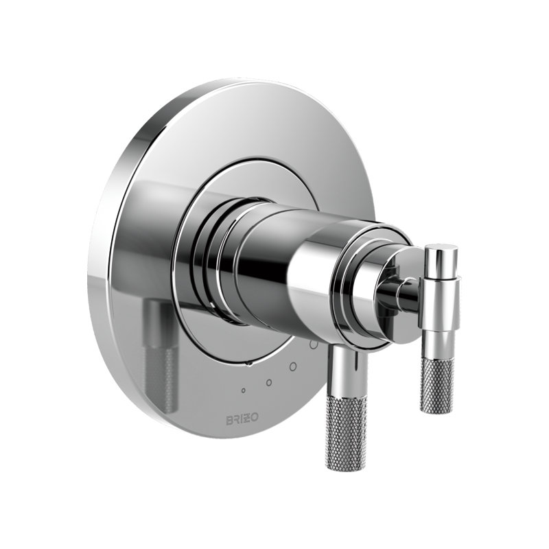 Litze® Lavatory/Bidet Diverter Trim, T-Lever, Chrome