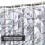 Rideau de douche imperméable à motif floral avec 12 crochets BotanicaMod-1842820938