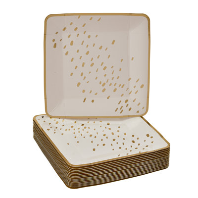 Disposable Paper Dessert Plate