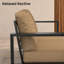 Causeuse d'extérieur avec coussins Sunbrella® Trasdamad