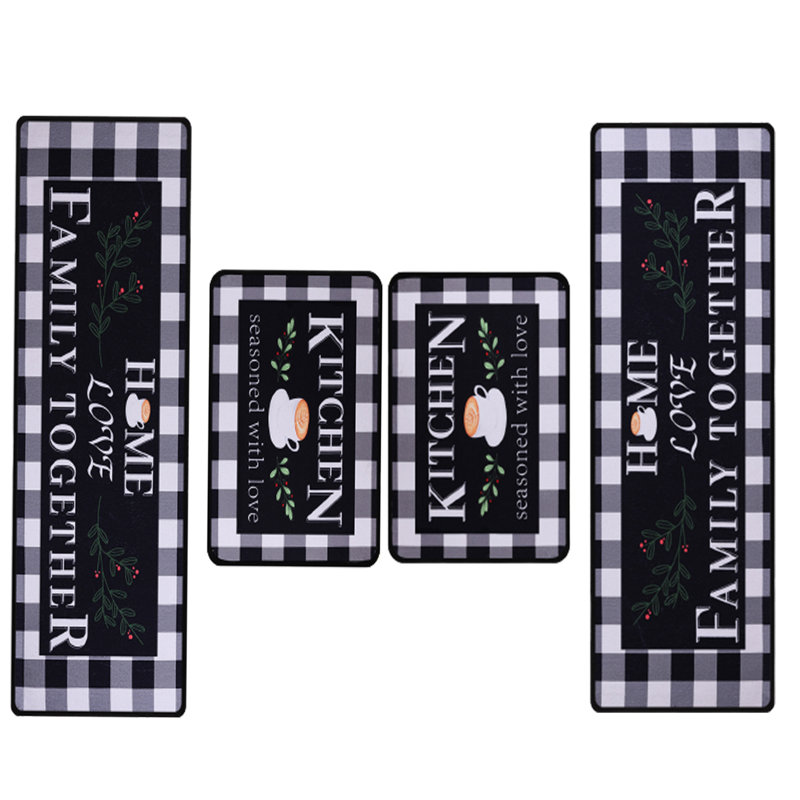 Ensemble de 4 tapis Daijanay