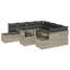 234cm Wide Patio Sofa with Cushions