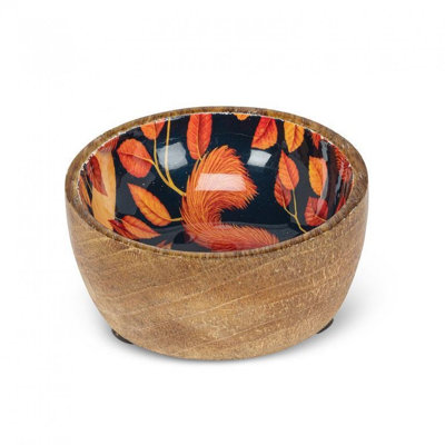 Autumn Squirrels Small Bowl