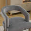 Fauteuil d'appoint moderne de 25,79 po de large avec pieds en bois massif patiné-125879474-133442191