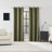 Sheridan Dual-Side Magnetic Closure 100% Blackout Grommet Curtain Panel-125104681-125104686