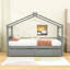 Lit simple en bois 2 tiroirs Henjes-765448780