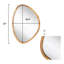 Miroir décoratif Inis Safie