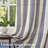 Chris Striped Linen Blend Textured Light Filtering Semi Sheer Rod Pocket Back Tab Curtains-468523334-454050312