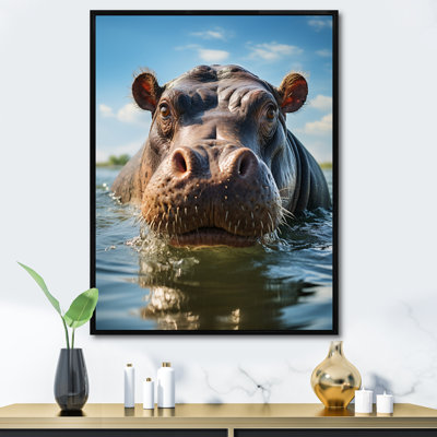 Bahiyah " Animal Hippopotamus Selfy II "