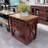 Jaren 43.5 " W Kitchen Island with Solid Wood Top