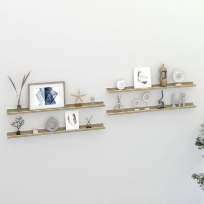 Gracelinn 4 Piece Floating Shelf