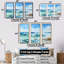 Océan Infinity Dreamscape - Minimalisme, ensemble d'art mural sur toile-107759810-107759814