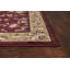 Tapis floral rouge / brun clair Bellville-20561341