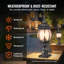 2 lampadaires d'extérieur Dusk to Dawn