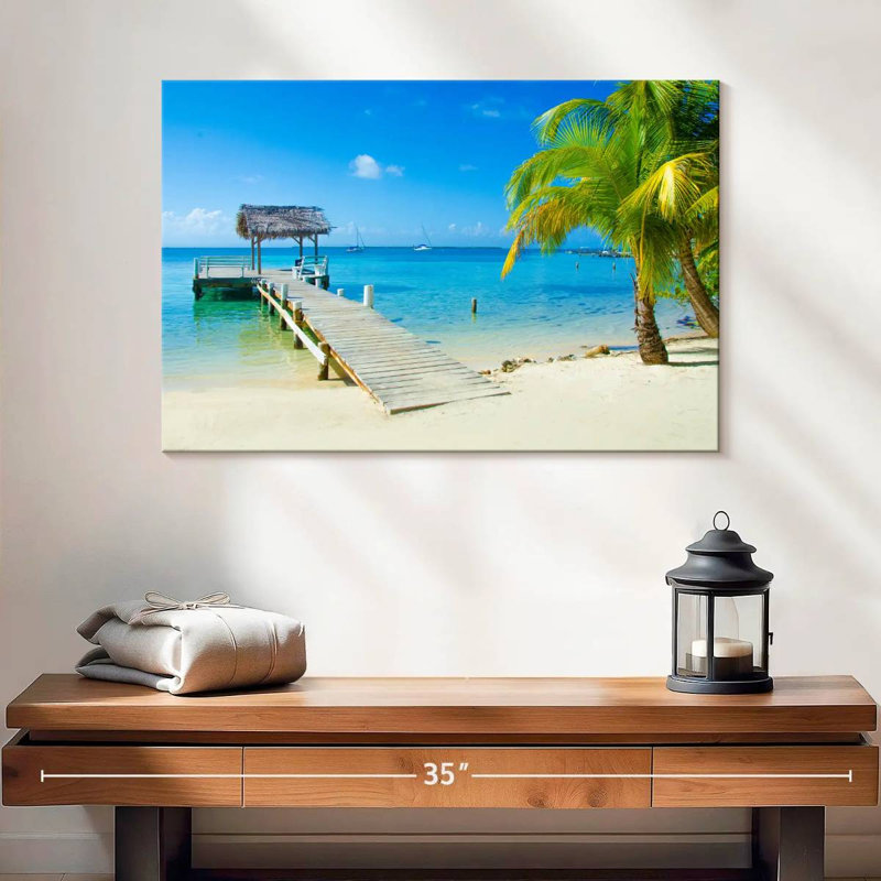 White sand dock Aletra, H 16 po x l 24 po
