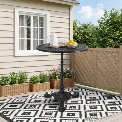 H27,95 Base de table en fonte avec 3 pieds en griffe de tigre, pied de table noir