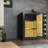 Large Electronic Digital Security Safe With Keypad Lock And Key, Safe Box With Private Inner Cabinet For Home,Office And Hotel(Black)