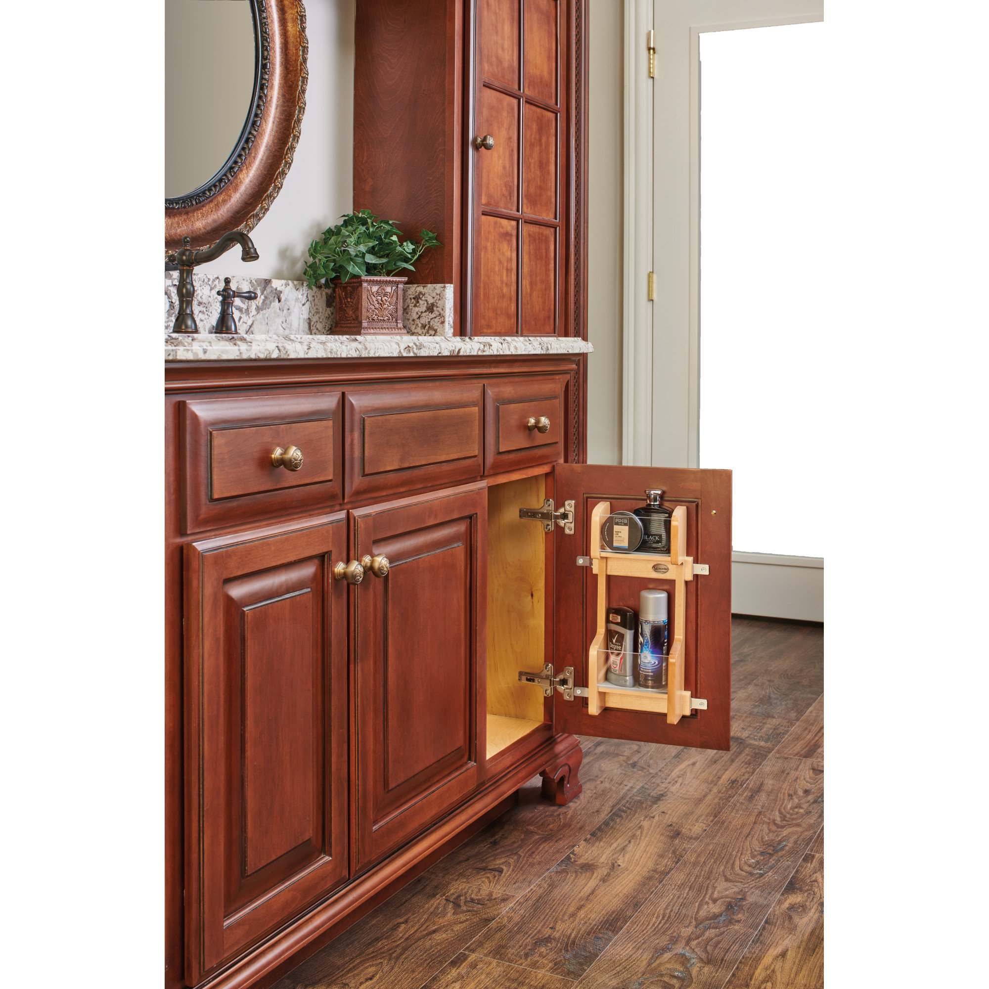 Rev-A-Shelf 13-1/2 Inch Width Wood Door Mount Sink Cabinet