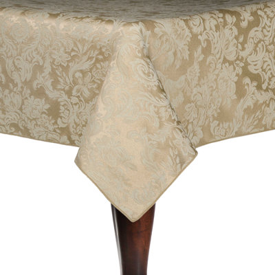 Miranda Solid Color Round Tablecloth