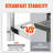 3 Layers Stainless Steel Kitchen Cart