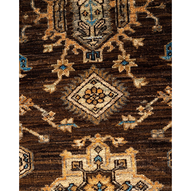 Serapi One-of-a-Kind 4' 2" X 5' 6" Hand Knotted Area Rug