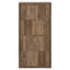 Bibliothèque contemporaine à 4 tablettes en brun, pour bureau et chambre à coucher, bibliothèque spacieuse à 5 niveaux avec rangement brun, bureau de chambre à coucher au design moderne, 1 tablette inférieure stable