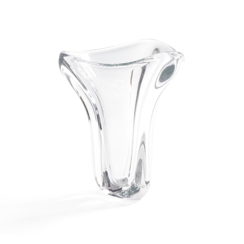 Vase en verre soufflé St. Martin, 10,5 po x 13,5 po
