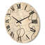 Horloge murale en bois monochrome-63902324