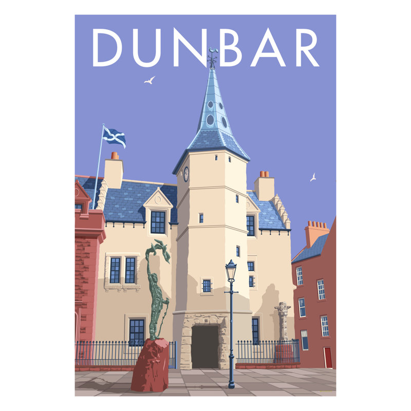 Dunbar by Stephen Millership - Print, No Frame, 50cm H x 40cm W x 1cm D