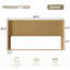 Tête de lit murale Ebern Designs-928338511-912824889
