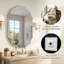 Miroir mural biseauté sans cadre - miroir de meuble-lavabo de salle de bain moderne, miroir décoratif pour entrée et salon, 20 po x 30 po / 24 po x 36 po-202547549