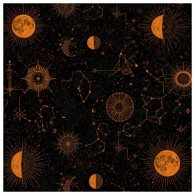 Celestial Bodies Constellations Comforter